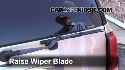 2004 Buick Rainier CXL Plus 4.2L 6 Cyl. Windshield Wiper Blade (Rear) Replace Wiper Blade